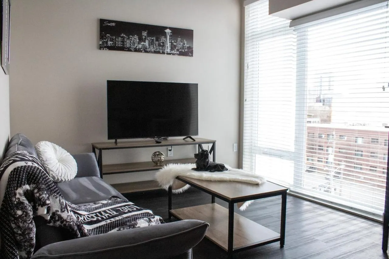Chic Queen Anne Retreat Apartman Seattle Amerikai Egyesült Államok